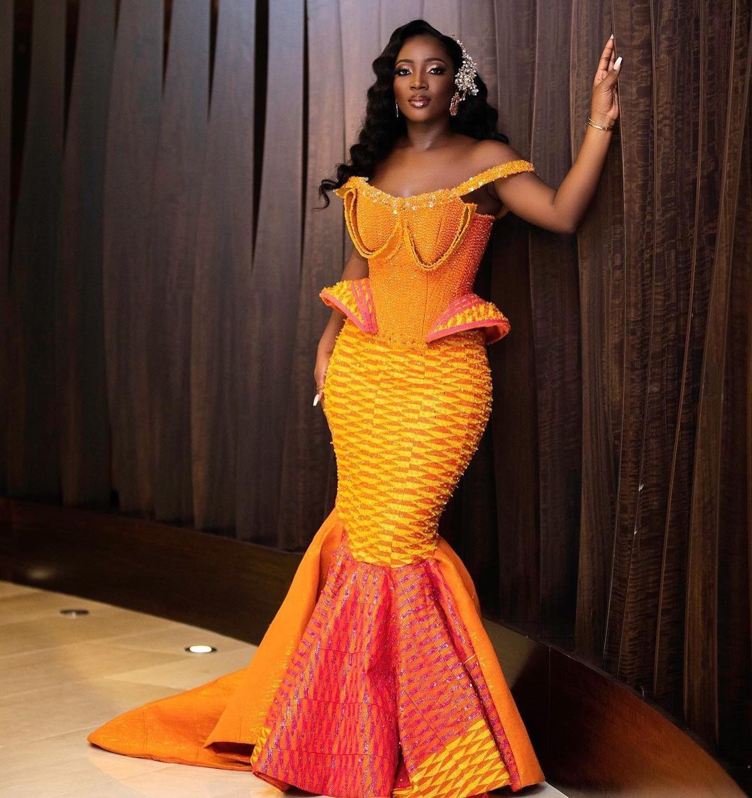 2023 Ghanaian Traditional Wedding Dresses  40 Gorgeous Traditional Kente  Styles for Weddings 