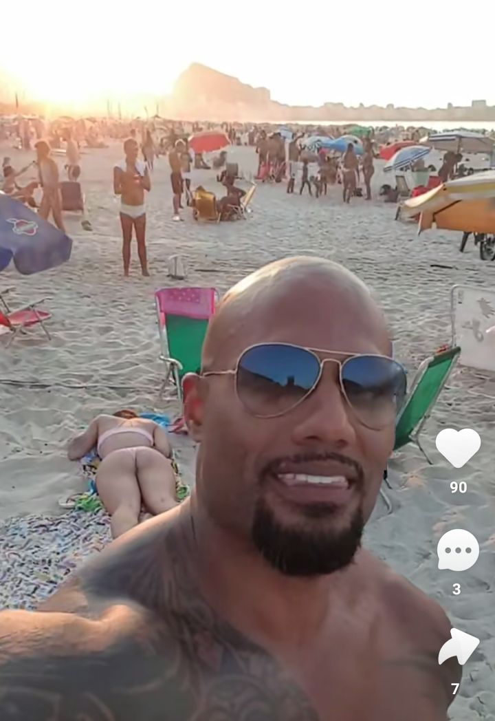 Meet The Brazilian Man That Looks Exactly Like Actor The Rock(photos) -  Romance - Nigeria