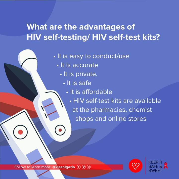 Use The Hiv Self Test Kit To Know Your Status Today Health Nigeria 