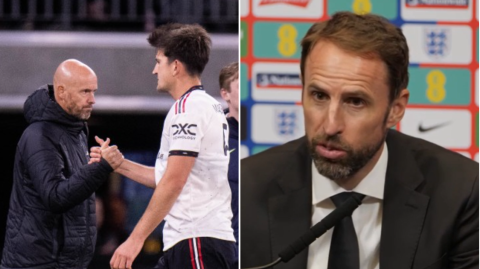 Gareth Southgate Impulse Erik Ten Hag To Restore Harry Maguire To Man ...