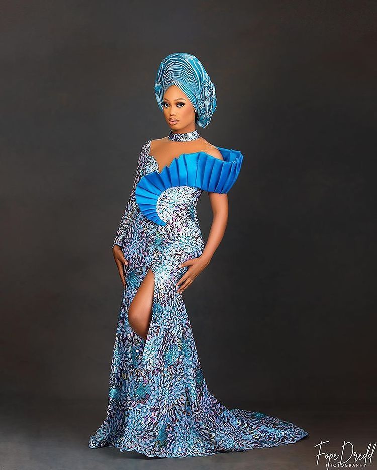 Most Glamorously Elegant and Stunning Asoebi and Lace Styles for