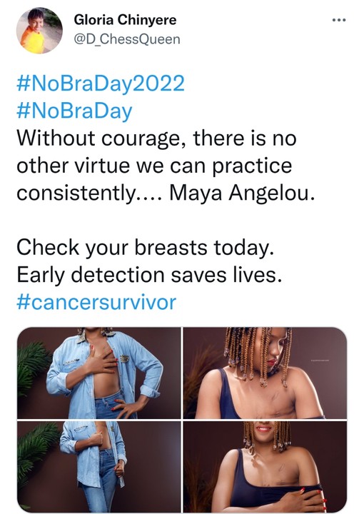 NoBraDay: Nigerians Mark No Bra Day 2023 (Photos)