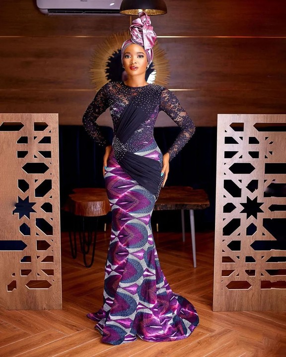 Trendy Modest Ankara Long Gown Style For An Elegant Look - Fashion - Nigeria