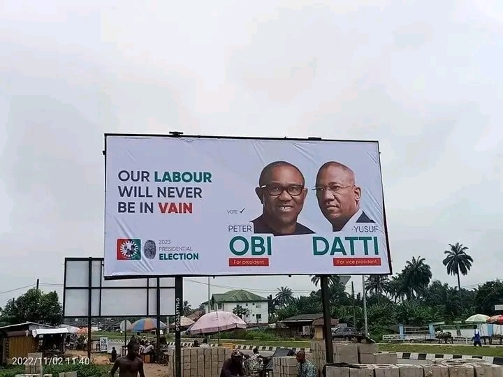 Obidients Erect Four Billboards For Peter Obi At Ikot-ekpene, Akwa Ibom  (photos - Politics - Nigeria