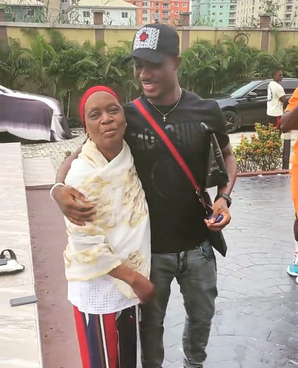 Odion Ighalo's Beloved Mom Prays As Footballer Son Set To Depart For ...