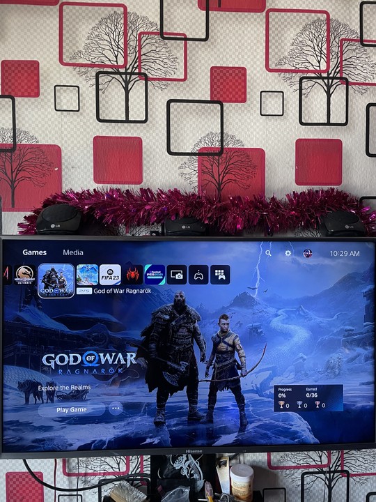 PS4 Pro Plus 1 Controller and FIFA 24, GOW RAGNAROK, GTA V in Wuse