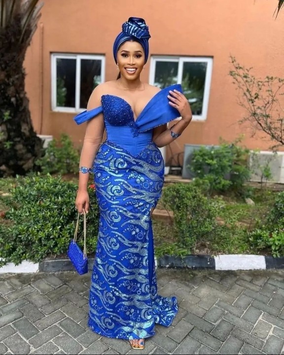 Beautiful Collections In Pagne Dresses For Ladies || Lace Asoebi Styles  2023 - Fashion - Nigeria