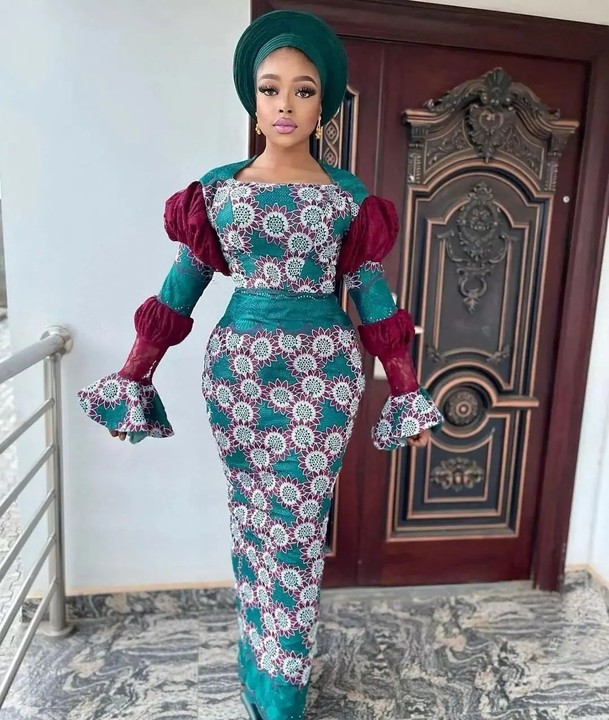 Simple, Pretty Ankara Long Gown Styles For Outings - Fashion - Nigeria