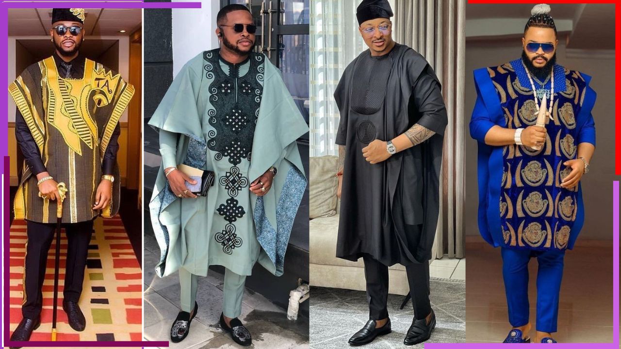 Trendy agbada outlet styles