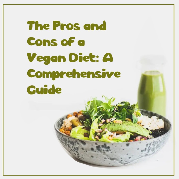 The Pros And Cons Of A Vegan Diet A Comprehensive Guide Health Nigeria 9446