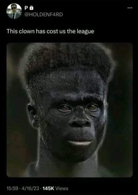 Racism At Its Highest Peak(photo) - European Football (EPL, UEFA, La ...