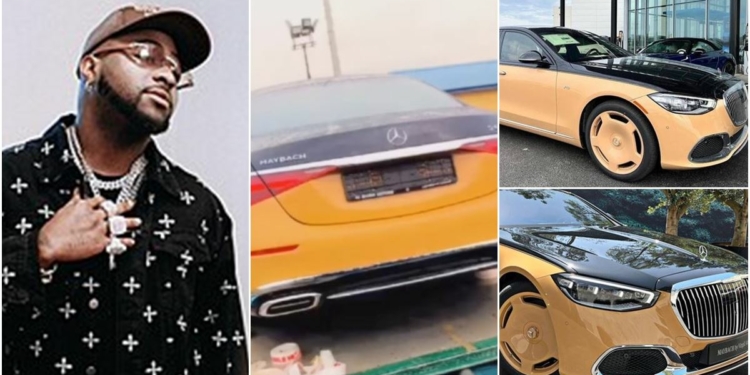 Davido Reportedly Ships 2023 Maybach Worth Over N400M To Lagos(video ...