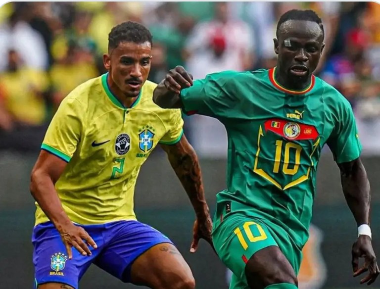 Sadio Mane scores a brace as Senegal shock Brazil 4-2 in friendly