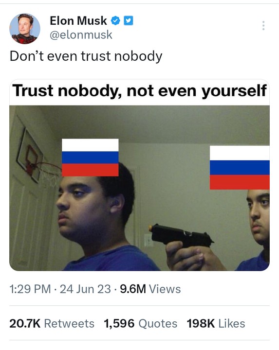 Around moscow as one leaves moscow. Trust Nobody even yourself. Trust no one even yourself.