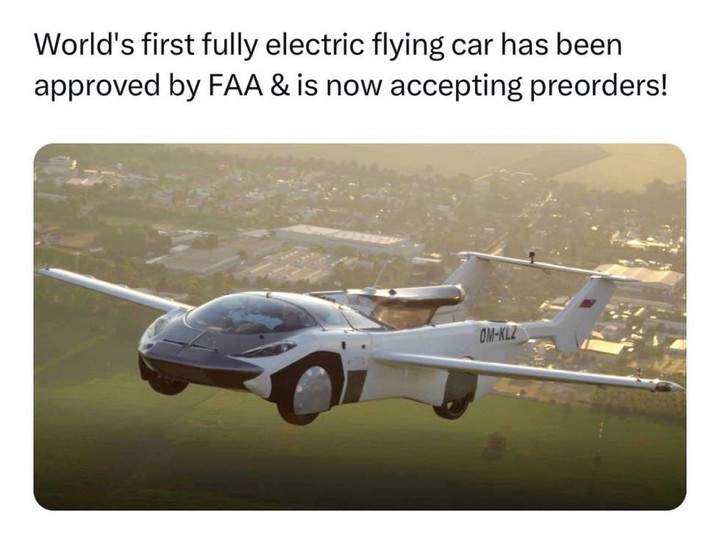 World's First Fully Electric Flying Car Has Been Approved - Car Talk ...