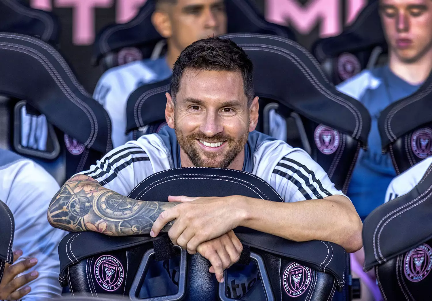 Lebron James, Serena Williams, Tom Brady, Kim K. Attend Messi's Debut Match  - Sports - Nigeria