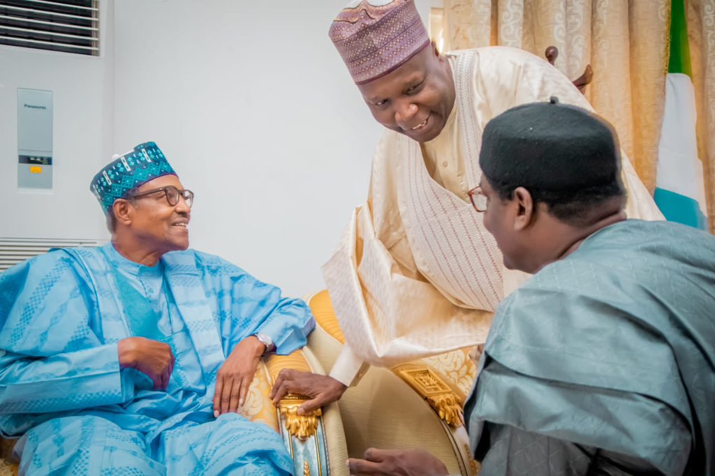 Kashim Shettima And Muhammadu Buhari At Governor Zulum S Son S Wedding Photos Politics Nigeria