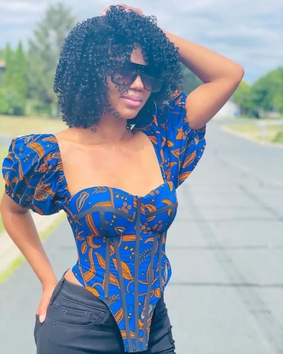 Stylish Fancy Ankara Tops Styles - Fashion - Nigeria