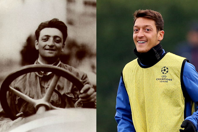 MatrixTrade on X: Is Mesut Ozil another Enzo Ferrari? (born 116
