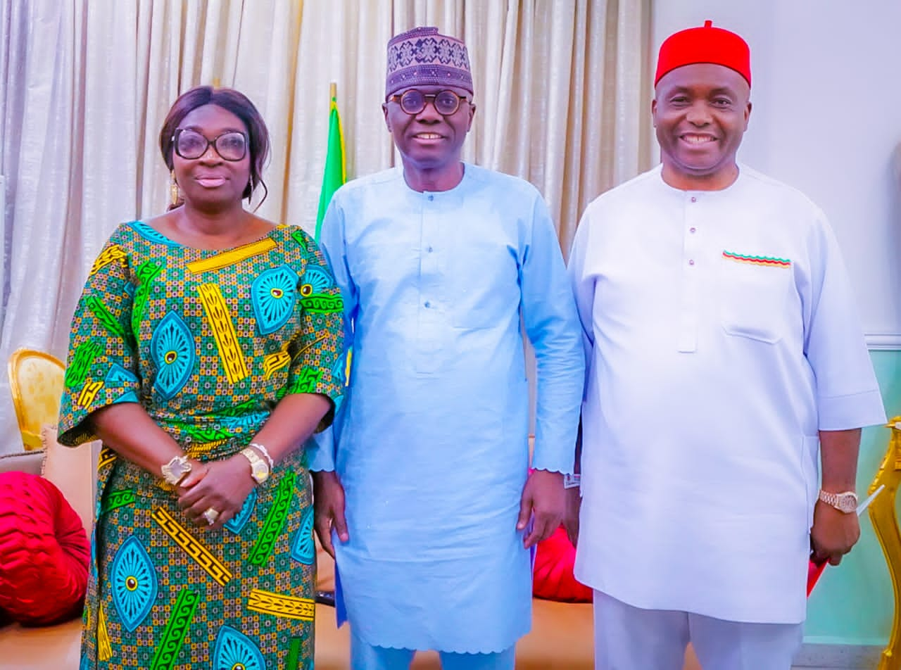 Abule Ado Estate Crisis: Ifeanyi Ubah & Ekwunife Meet Sanwo-Olu, Sue ...