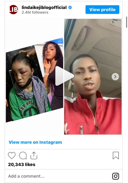 Lil Frosh Beats His Girlfriend, Thacutegeminne, Her Face Swollen -  Celebrities - Nigeria
