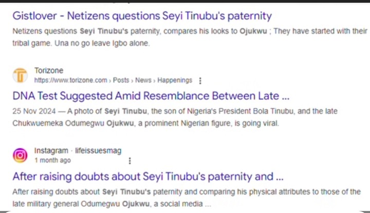 Trending Video That Shows Seyi Tinubu Has Ojukwu's Blood, DNA Needed ...