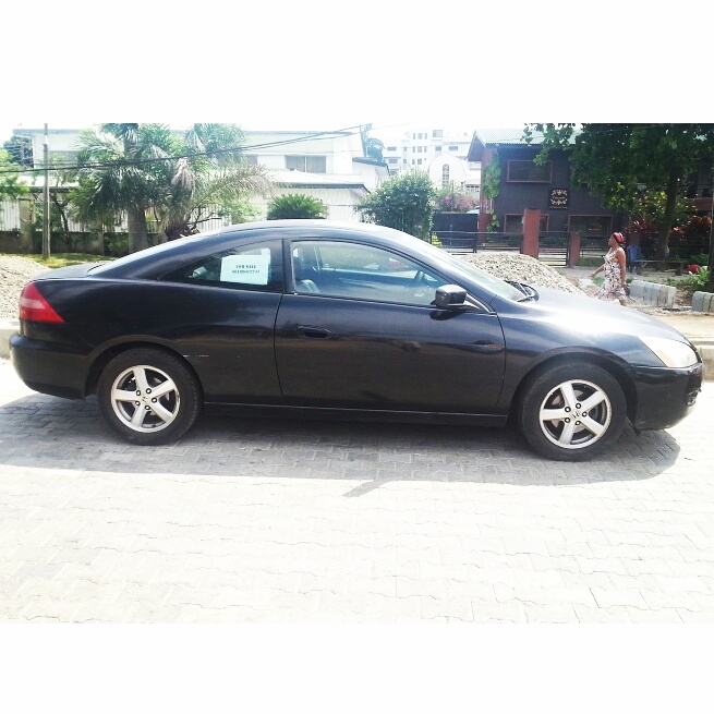 Used Black Honda Accord Coupe 2004 N1m Autos Nigeria