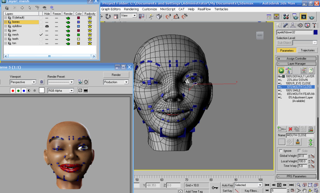 3ds Max Face Rig - Art, Graphics & Video - Nigeria