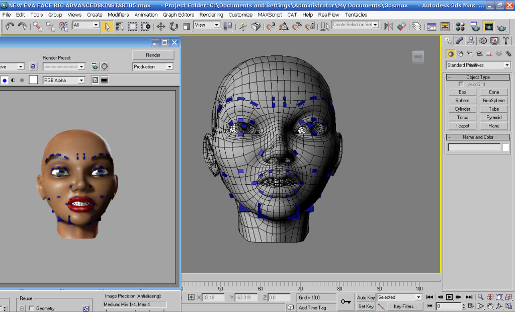 3ds Max Face Rig - Art, Graphics & Video - Nigeria
