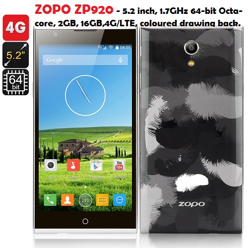 First Coloured Drawing 64-bit, 4G-LTE Smartphone ZOPO ZP920! - Phones -  Nigeria