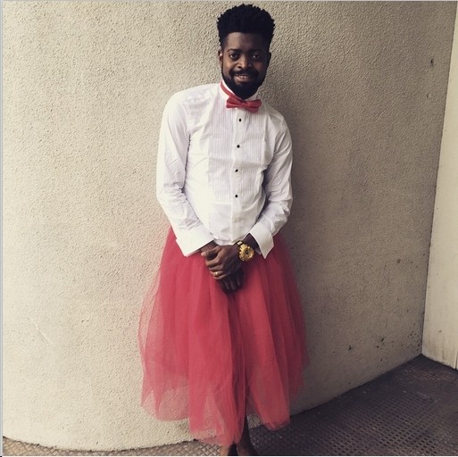 Basket Mouth Puts On Shirt And Skirt (Photo) - Celebrities - Nigeria