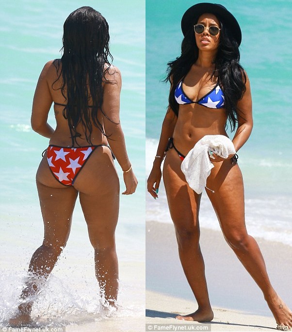 Angela Simmons Swaggs On Dangerous Curves In Sexy Bikini