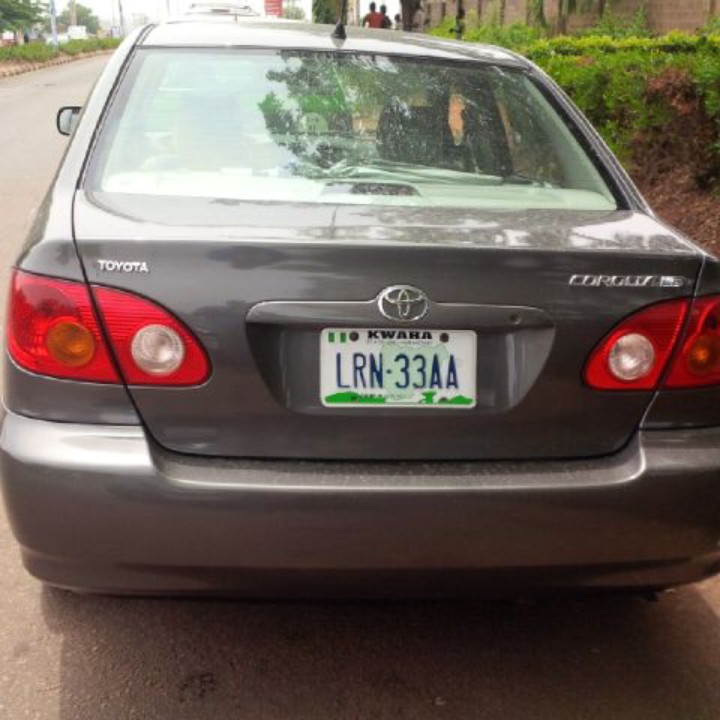 2003 Toyota Corolla Up For Grabs In ILORIN.. - Autos - Nigeria