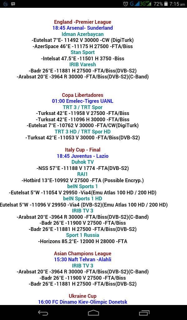 All football matches today fta tv new arrivals