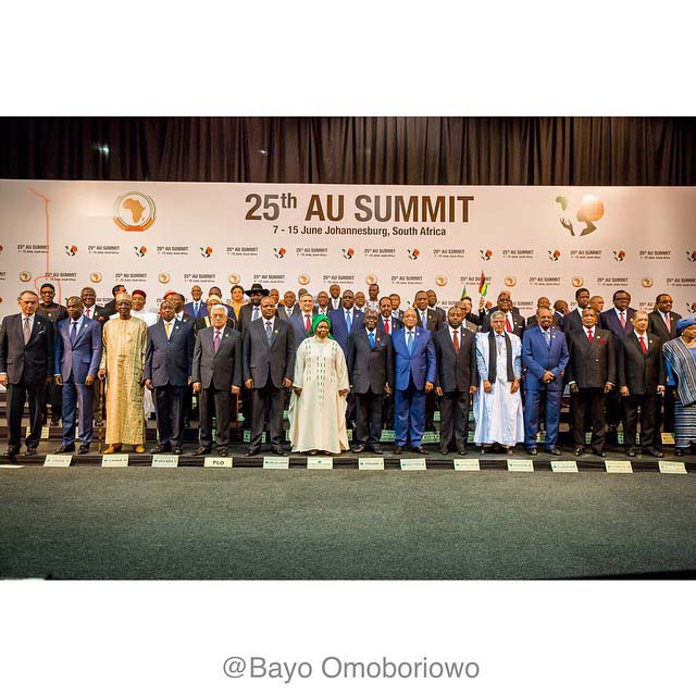 Heads Of States In Africa At AU Summit (photo) Politics (2) Nigeria