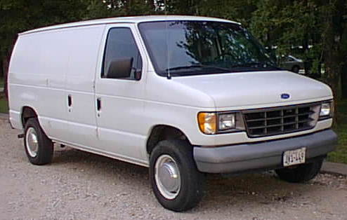 2000 Ford e250 cargo van for sale #7