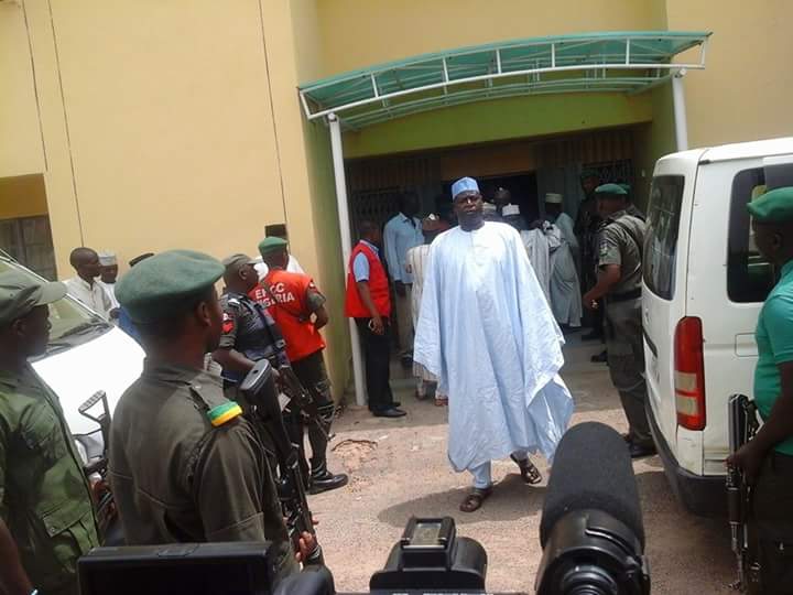 Photos: Former Jigawa State Governor In Court To Be Remanded In Prison ...