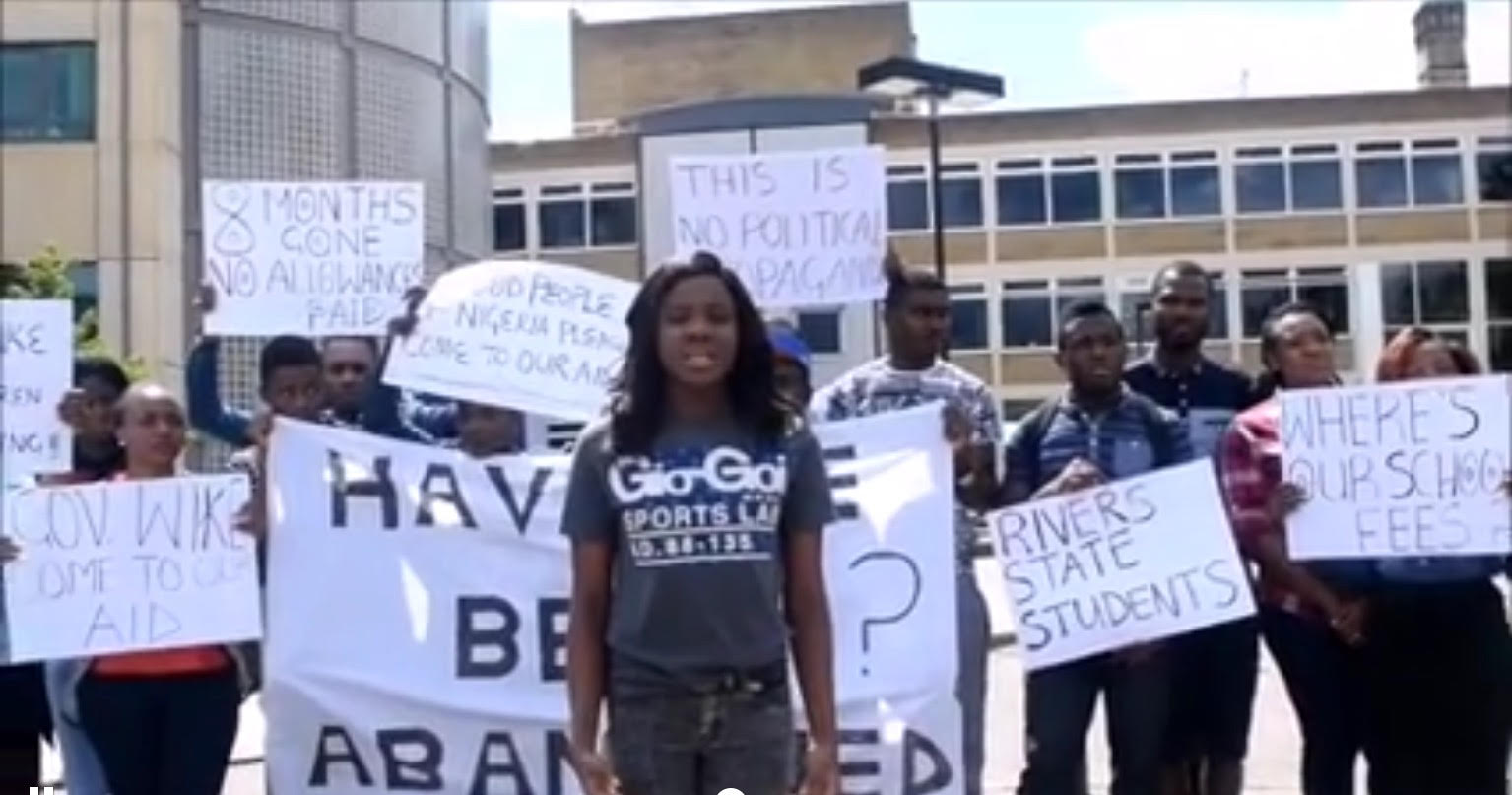 Rivers State Sponsored Students In The U.S Also Cry Out In 