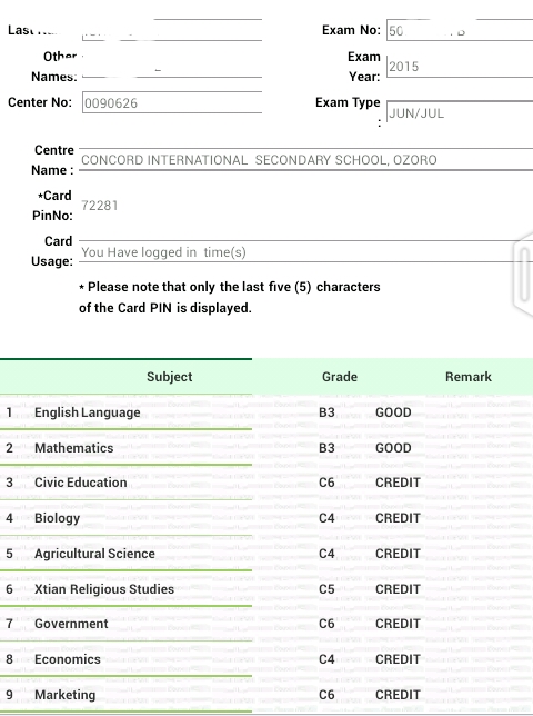 2015 June-July NECO Result Is OUT - Education (4) - Nigeria