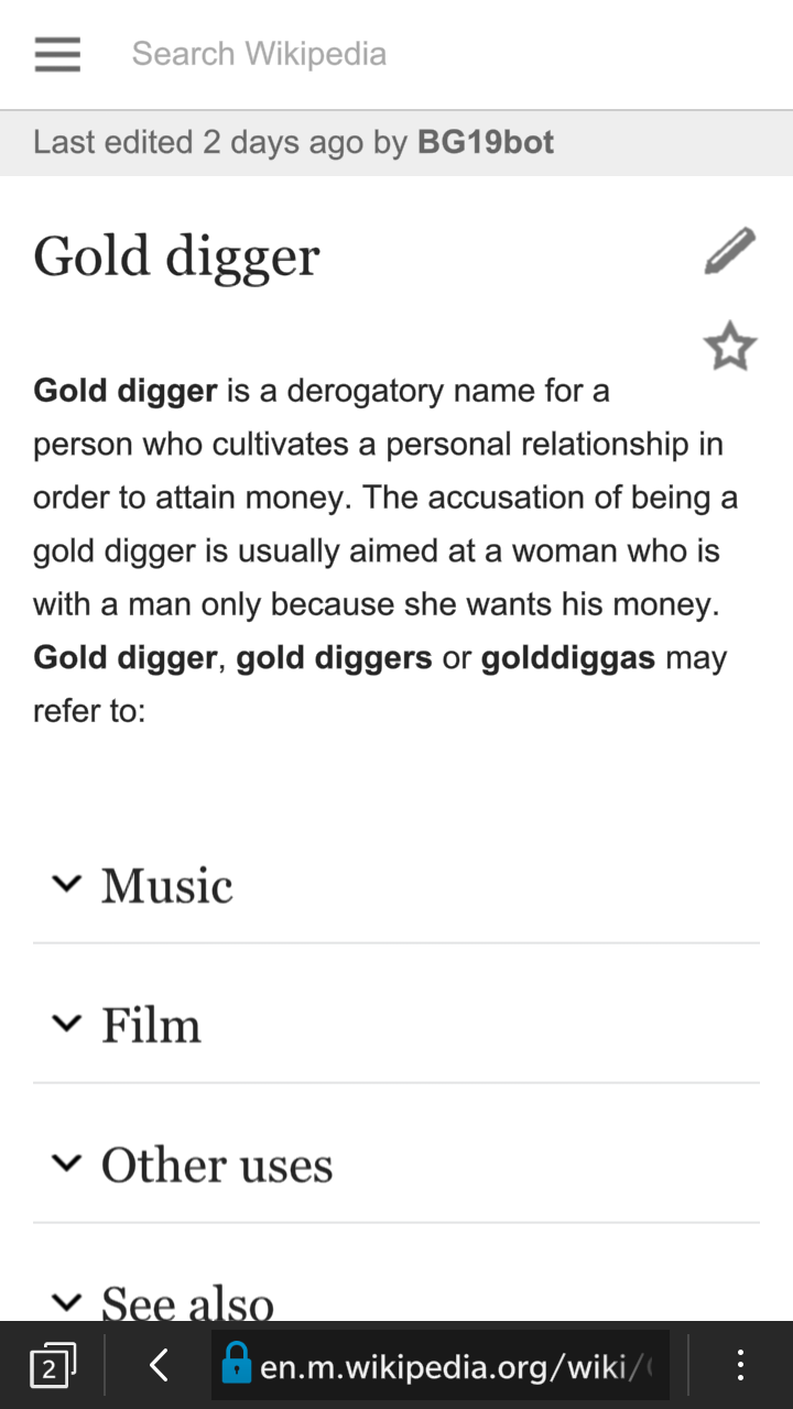 Who Is The True Gold Digger Romance Nigeria