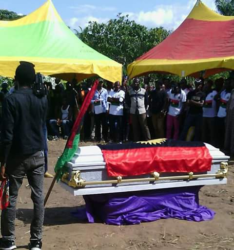 Breaking Another Killed Ipob Biafra Member Buried With Flags Pics Politics Nigeria