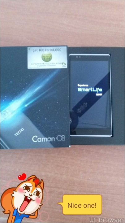 How much is tecno camon c8 in slot nigerian