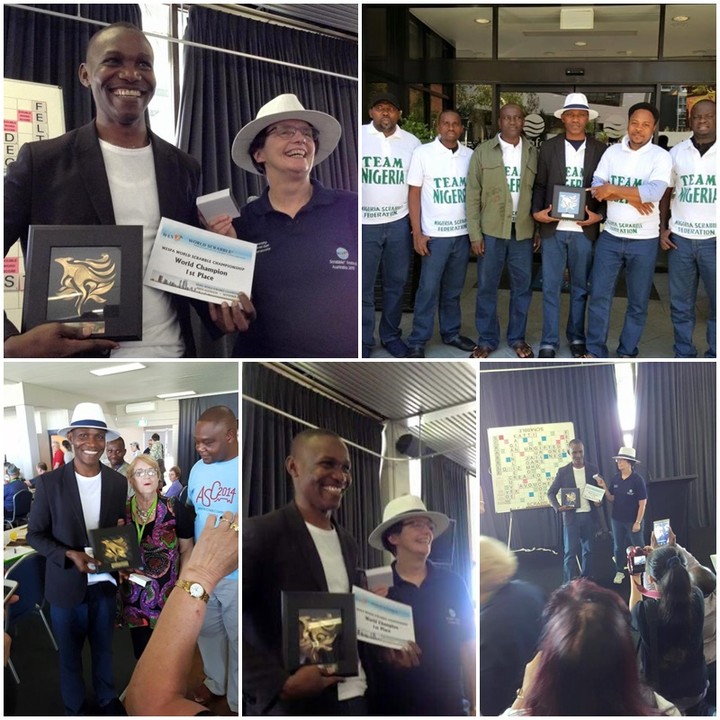 Photos: When Nigeria's Jighere Wellington Was Crowned World Scrabble 