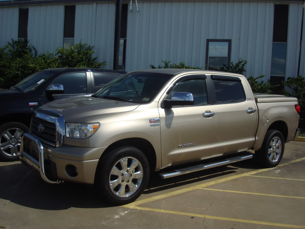 SOLD Extremely Clean Gold Toyota Tundra.leather, Nav. 6.8m..negotiable