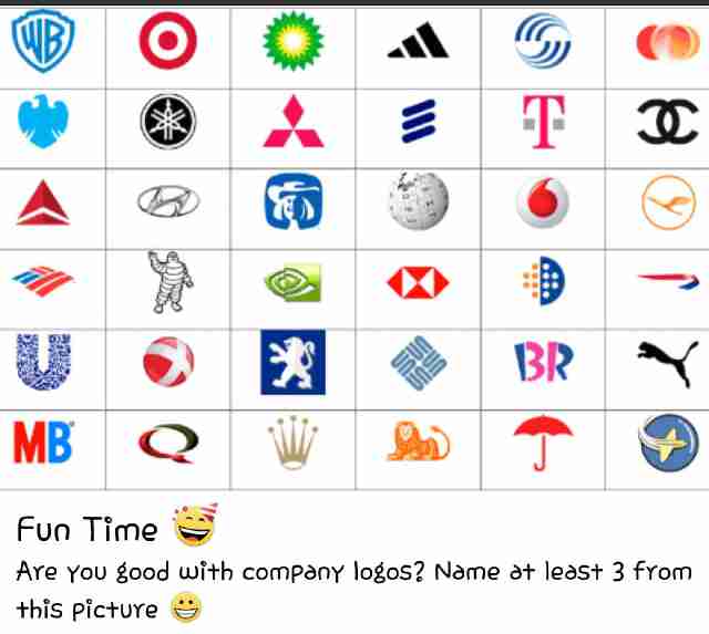 Name Atleast 10 Company From The Logos - Forum Games - Nigeria