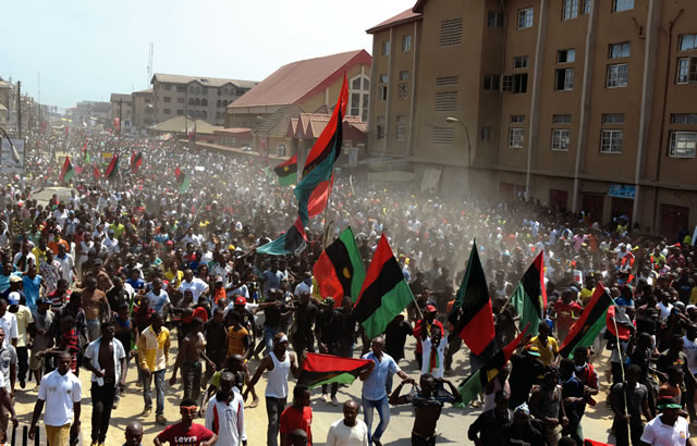 Breaking News ! IPOB Protests Continues - Politics - Nigeria