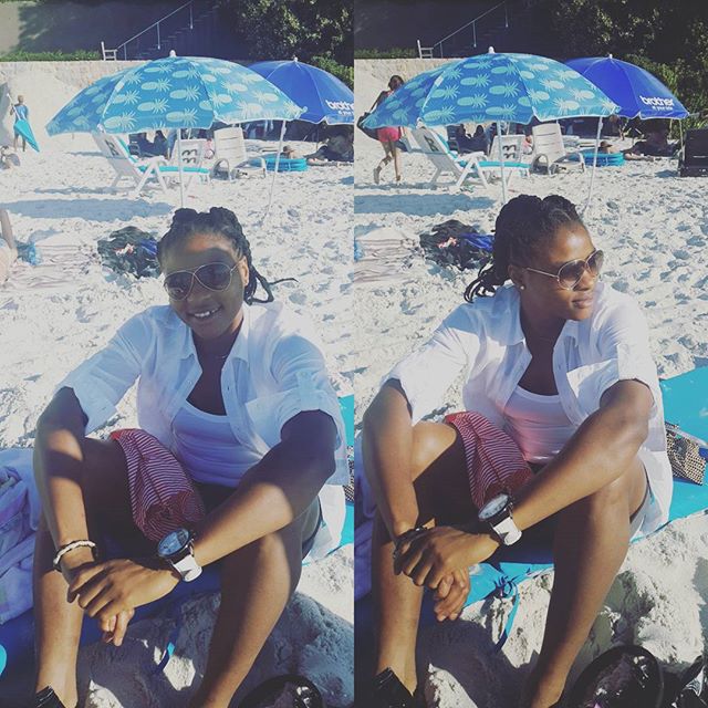 Photos From Super Falcons Star, Ugochi Desire Oparanozie's Vacation in ...