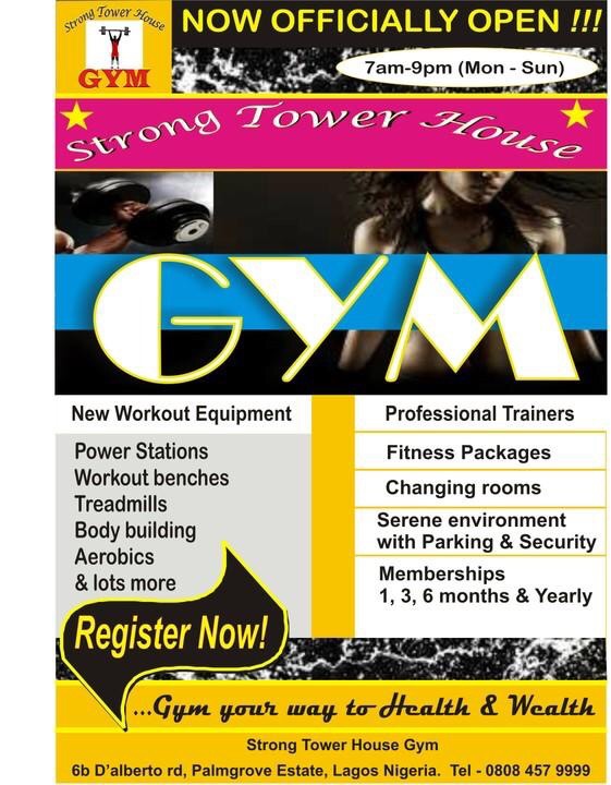 New Gym @ Palmgrove Estate. Monthly Membership Just 5k - Health - Nigeria