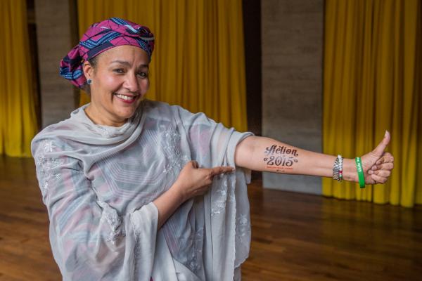 Minister Amina Mohammed With Kids In Abuja Photos Politics 2 Nigeria