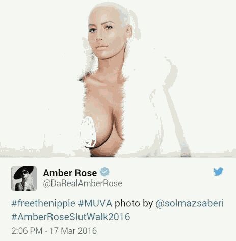 Amber Rose Shares Lingerie Photo While Waiting For Her Bae To Come Home  (18+) - Celebrities - Nigeria